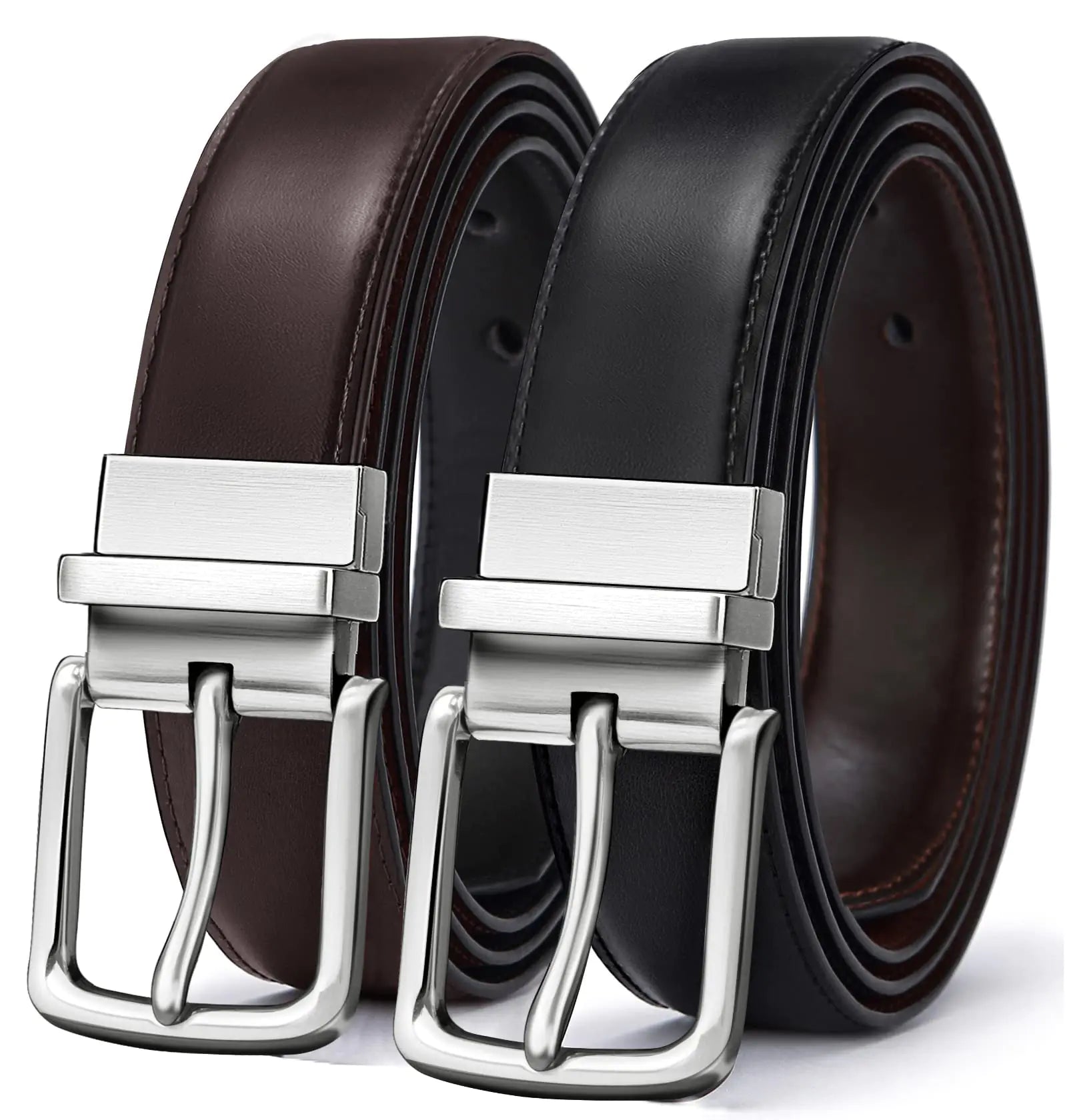 BULLIANT Men's Belt,Reversible Belt 1.25