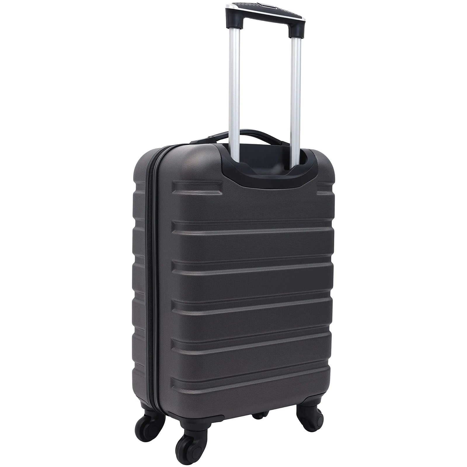 Wrangler Hard side Spinner Luggage, Charcoal, Carry-On 22