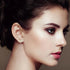 14K Yellow Gold 1/2 Cttw Round Brilliant Cut Diamond Floral Cluster Screwback Stud Earrings (I-J Color, SI2-I1 Clarity) - Evallys.com