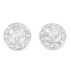 14K White Gold 1/3 cttw Round Cut Diamond Earrings (H-I, SI2-I1) - Evallys.com # #