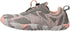 Joomra Women's Minimalist Trail Running Barefoot Shoes | Wide Toe Box | Zero Drop 9-9.5 W20 | Pink Grey - Evallys.com # #