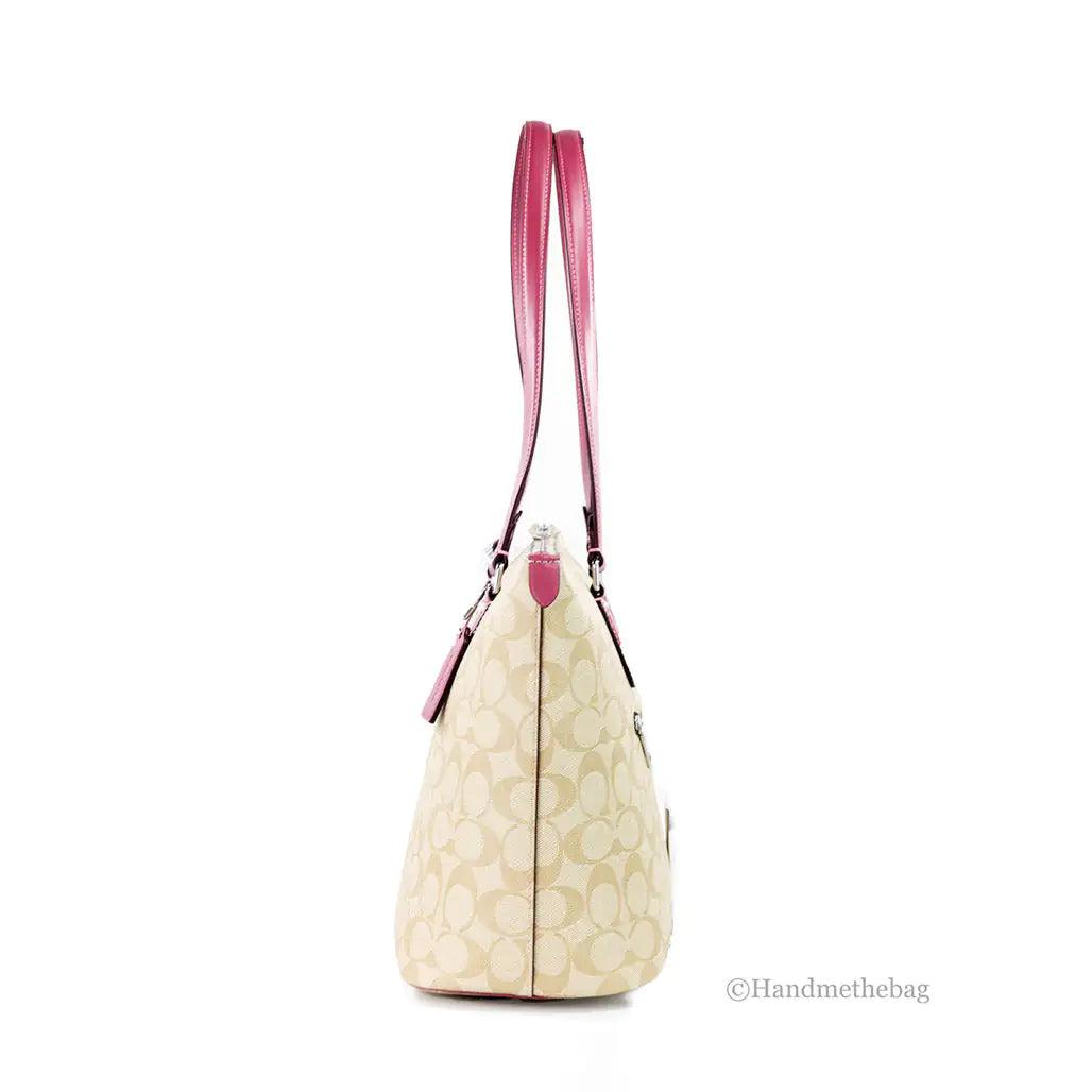 Coach Gallery Signature Tote Shoulder Bag - Evallys.com # #