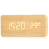 Wooden Digital Alarm Clock - Evallys.com # #