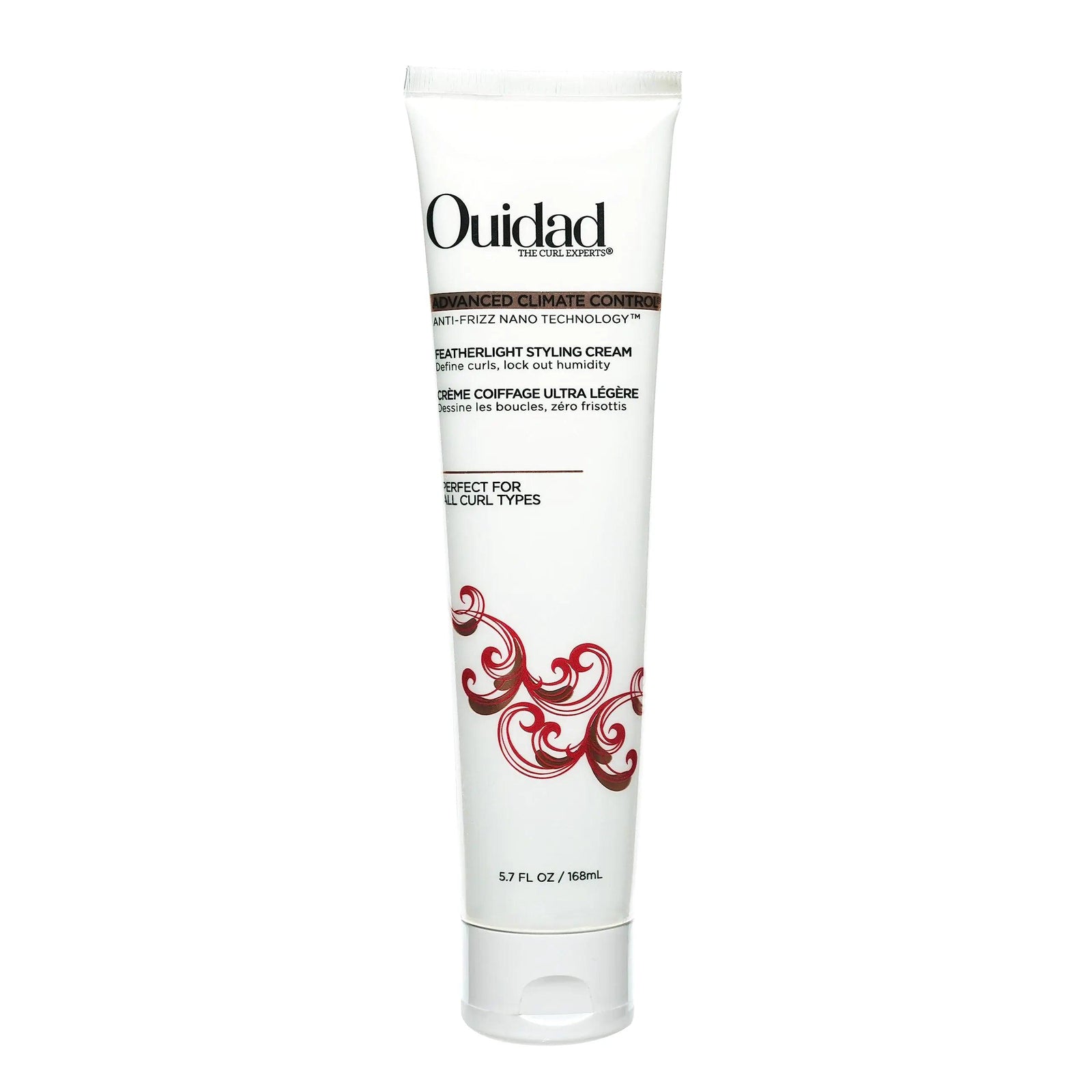 Ouidad Advanced Climate Control Featherlight Styling Cream Fl Oz Green Herbal & Clean Florals 5.7 Fl Oz (Pack of 1) - Evallys.com # #