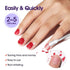 Gellen Gel Nail Polish Remover, 1pc Gel Polish Remover for Nails, Quick & Easy Nail Gel Remover in 2-5 Minutes, No Need Soaking Or Wrapping -15ml - Evallys.com # #