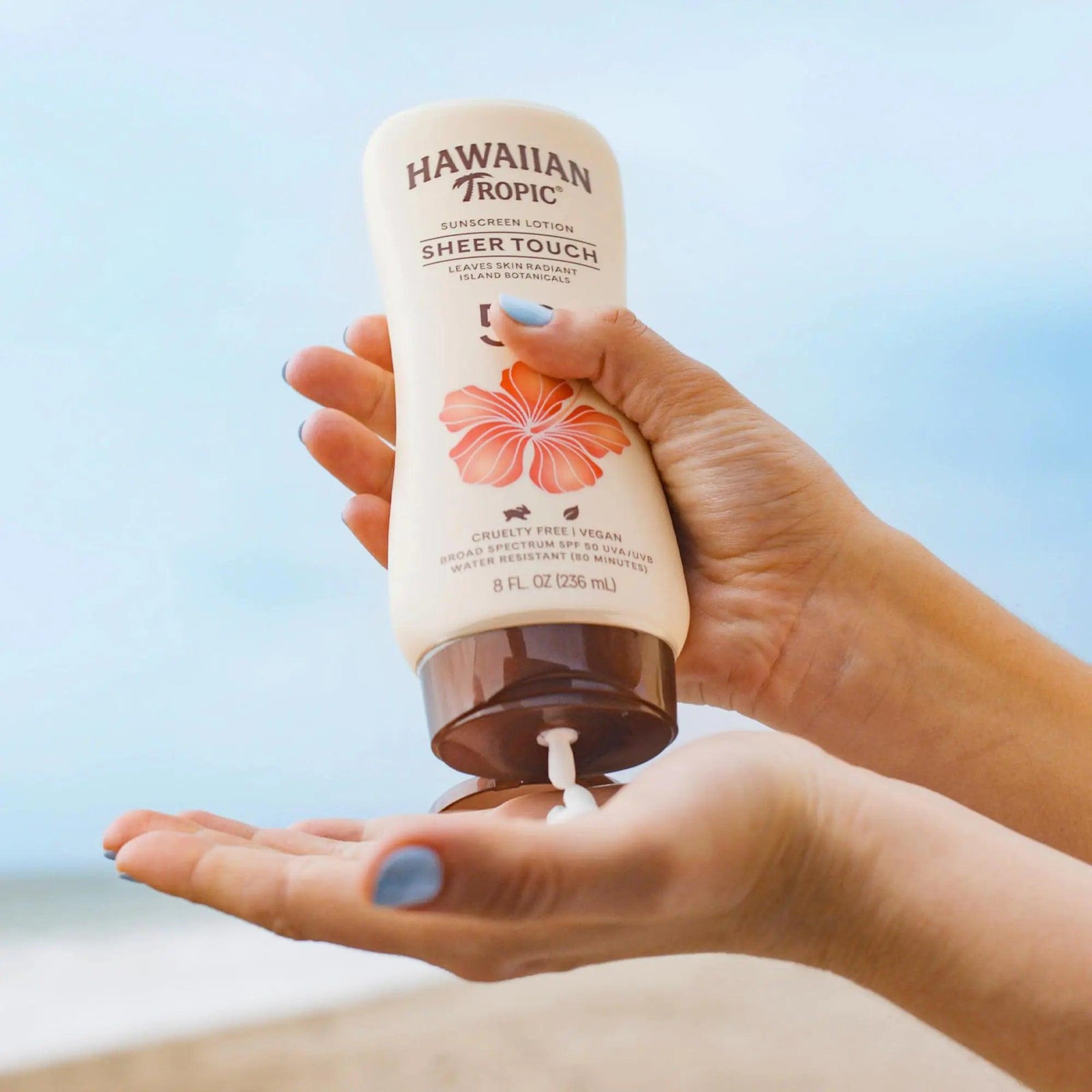 Hawaiian Tropic Sheer Touch Ultra Radiance Lotion Sunscreen SPF 30, 8oz | Hawaiian Tropic Sunscreen SPF 30, Sunblock, Broad Spectrum Sunscreen, Oxybenzone Free Sunscreen, Body Sunscreen, 8oz - Evallys.com # #