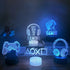 3D RGB LED Gaming Lamp - Evallys.com # #