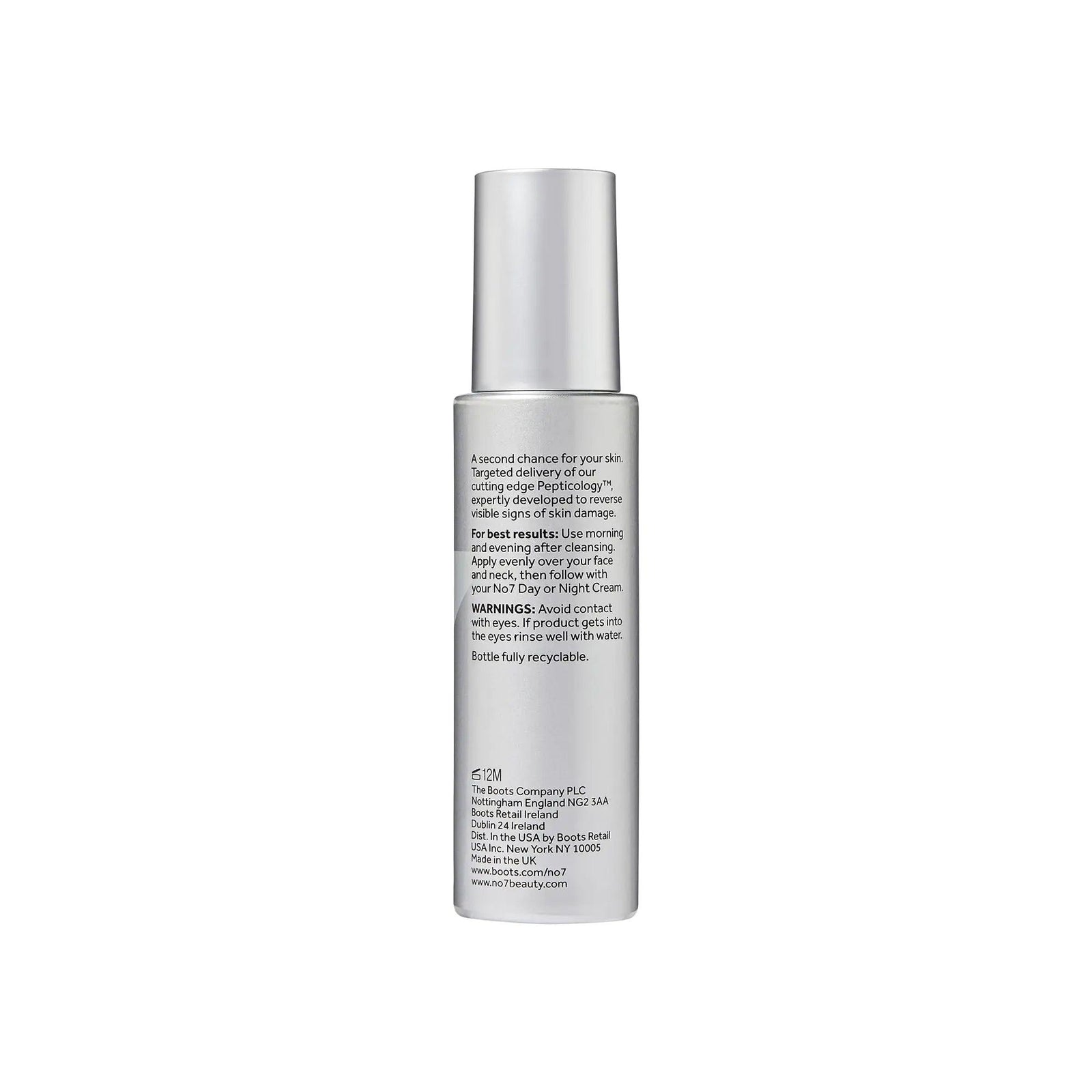 No7 Future Renew Damage Reversal Serum - Anti-Aging Face Serum for Glowing Skin - Hyaluronic Acid + Niacinamide for Sun Damage Reversal - Dermatologist-Approved, Sensitive Skin Suitable (0.84 Fl Oz) 0.84 Fl Oz (Pack of 1) - Evallys.com # #
