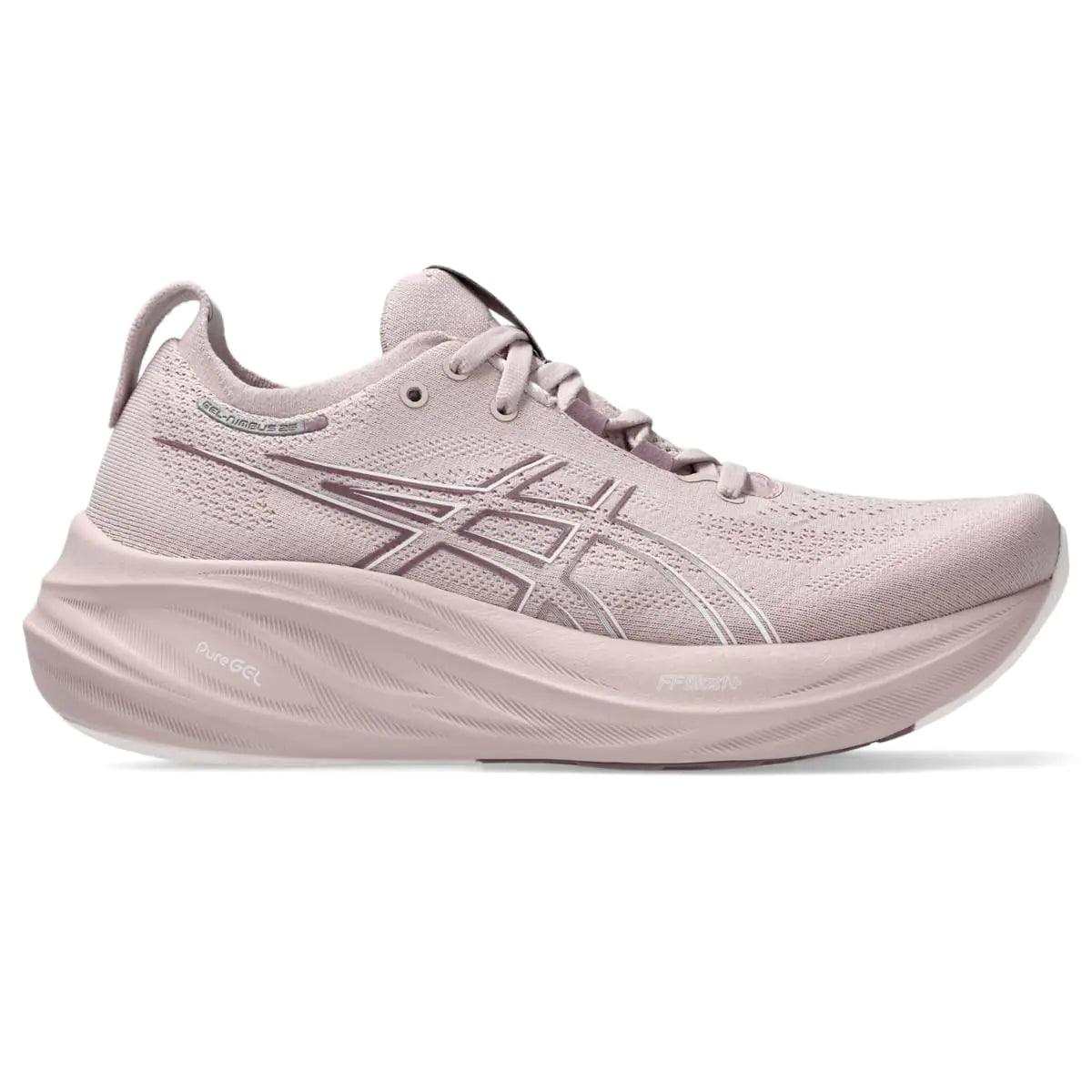 ASICS Women's Gel-Nimbus 26 Running Shoe 13 Watershed Rose/White - Evallys.com # #