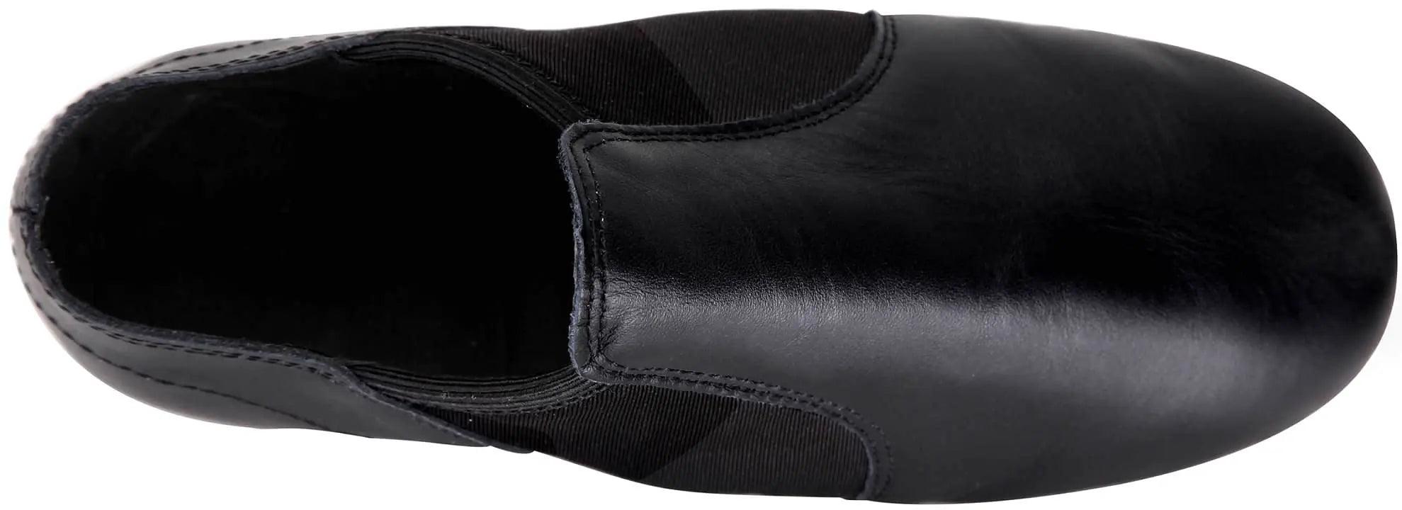 Linodes Leather Jazz Shoe Slip On for Girls and Boys (Toddler/Little Kid/Big Kid) 13 Little Kid Black - Evallys.com # #