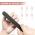 Nail File and Buffer Block, Professional Manicure Tools Kits, 100/180 Grit, Black Nail Pedicure File and Sanding Buffing Grinding Plisher File - Evallys.com # #