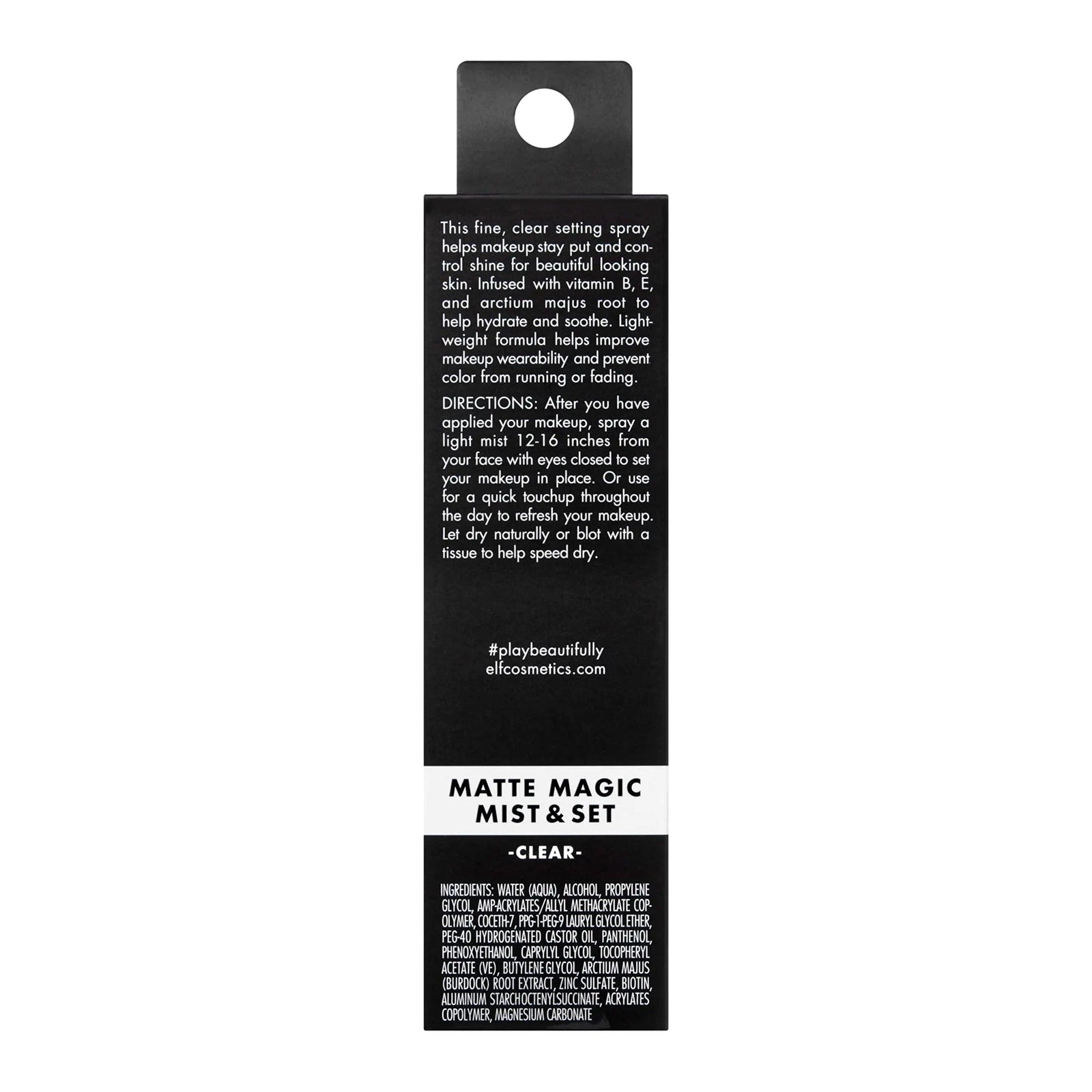 e.l.f., Matte Magic Mist & Set - Small, Lightweight, Long Lasting, Mattifying, Revitalizes, Controls Shine, Refreshes, Hydrates, All-Day Wear, 2.0 Fl Oz 3.2 Ounce (Pack of 1) - Evallys.com # #