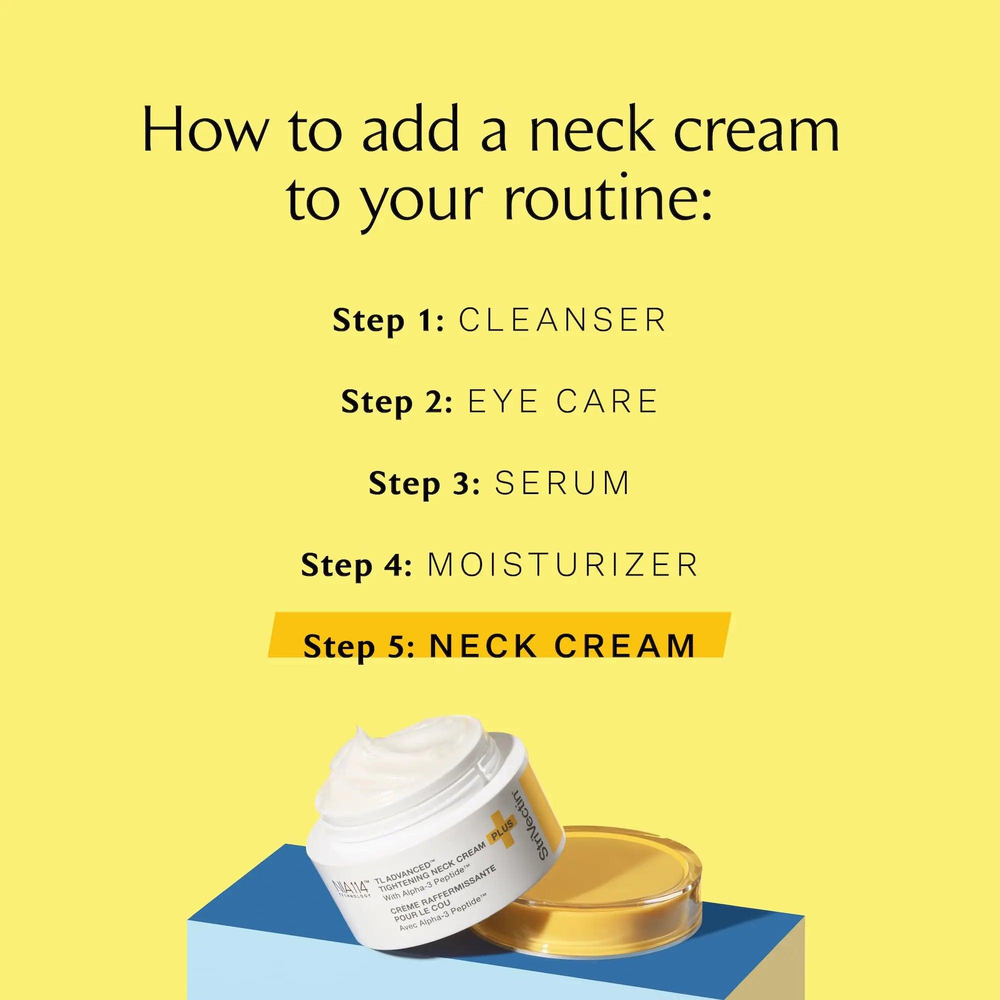 StriVectin Tighten & Lift Advanced Neck Cream 3.4 Fl Oz (Pack of 1) - Evallys.com # #