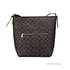 Coach Val Signature Brown Black Leather Duffle Shoulder Crossbody - Evallys.com # #