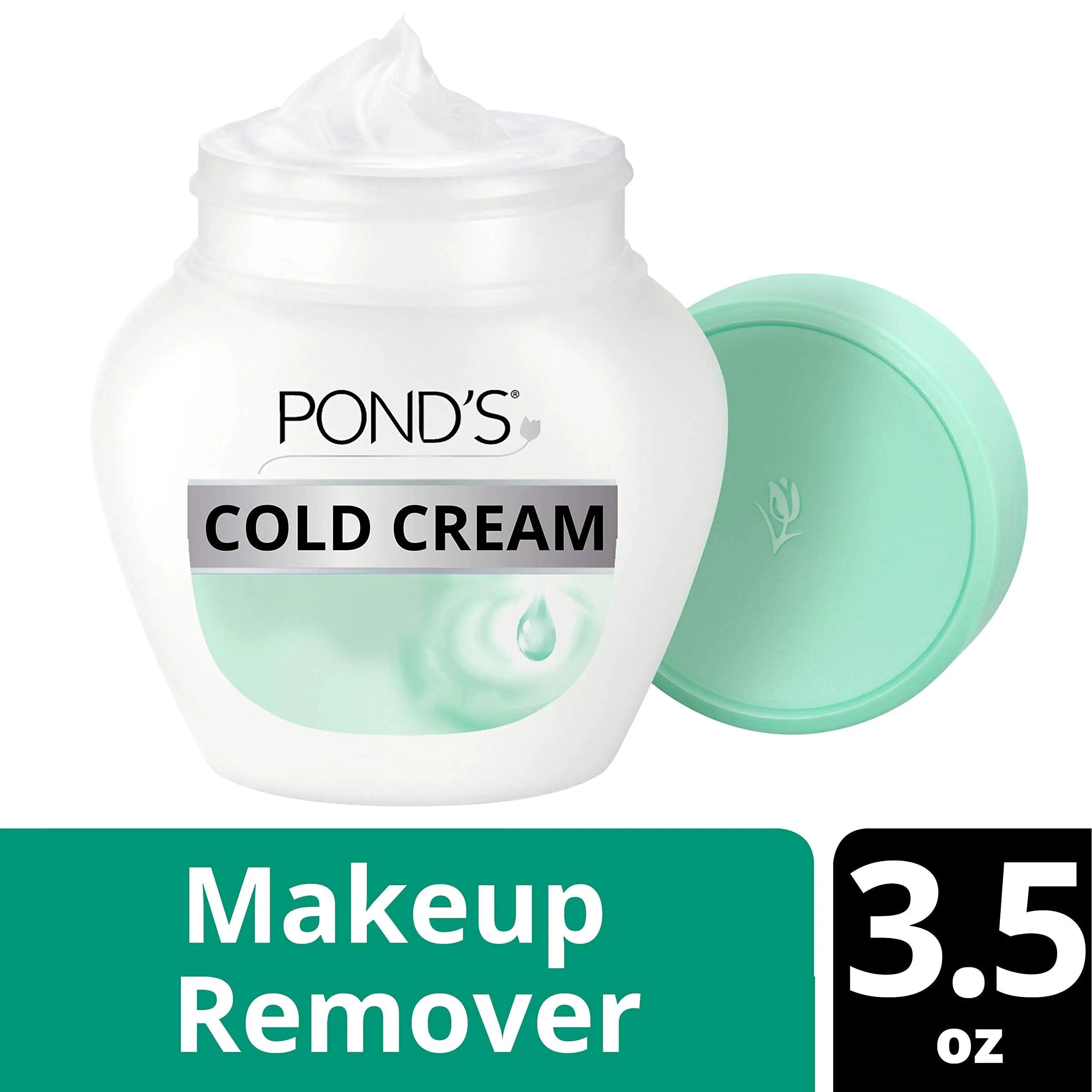 Pond's Cold Cream Cleanser 3.5 oz Salt 3.5 Ounce (Pack of 1) - Evallys.com # #