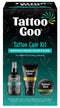 Tattoo Goo Aftercare Kit Includes Antimicrobial Soap, Balm, and Lotion, Tattoo Care for Color Enhancement + Quick Healing - Vegan, Cruelty-Free, Petroleum-Free (3 Piece Set) - Evallys.com # #