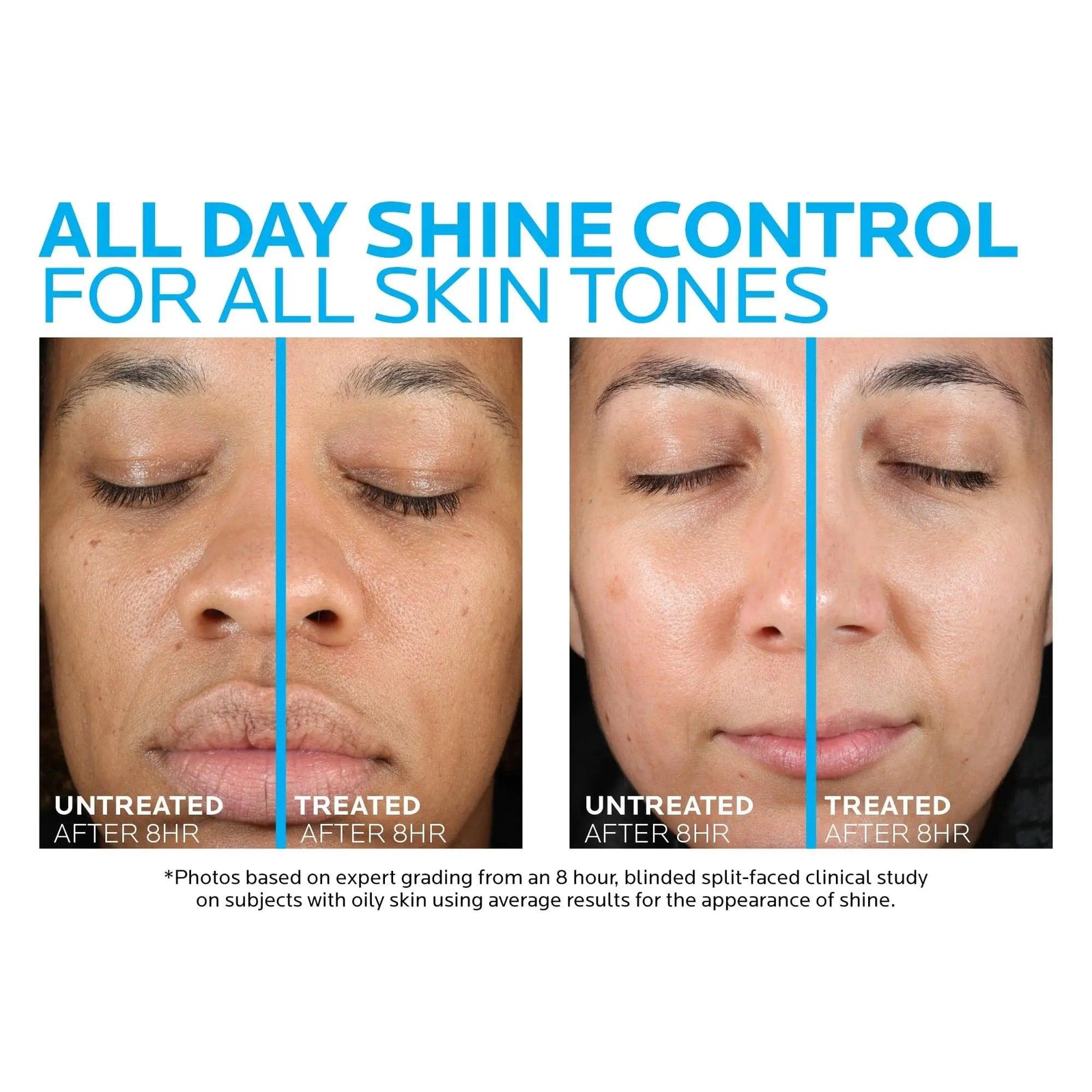 La Roche-Posay Toleriane Double Repair Matte Daily Face Moisturizer, For Oily Skin with Ceramide and Niacinamide for All Skin Tones, Oil Free, Non-Comedogenic 2.54 Fl Oz (Pack of 1) - Evallys.com # #