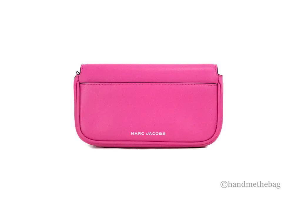 Marc Jacobs The J Marc Mini Magenta Shoulder Bag - Evallys.com # #