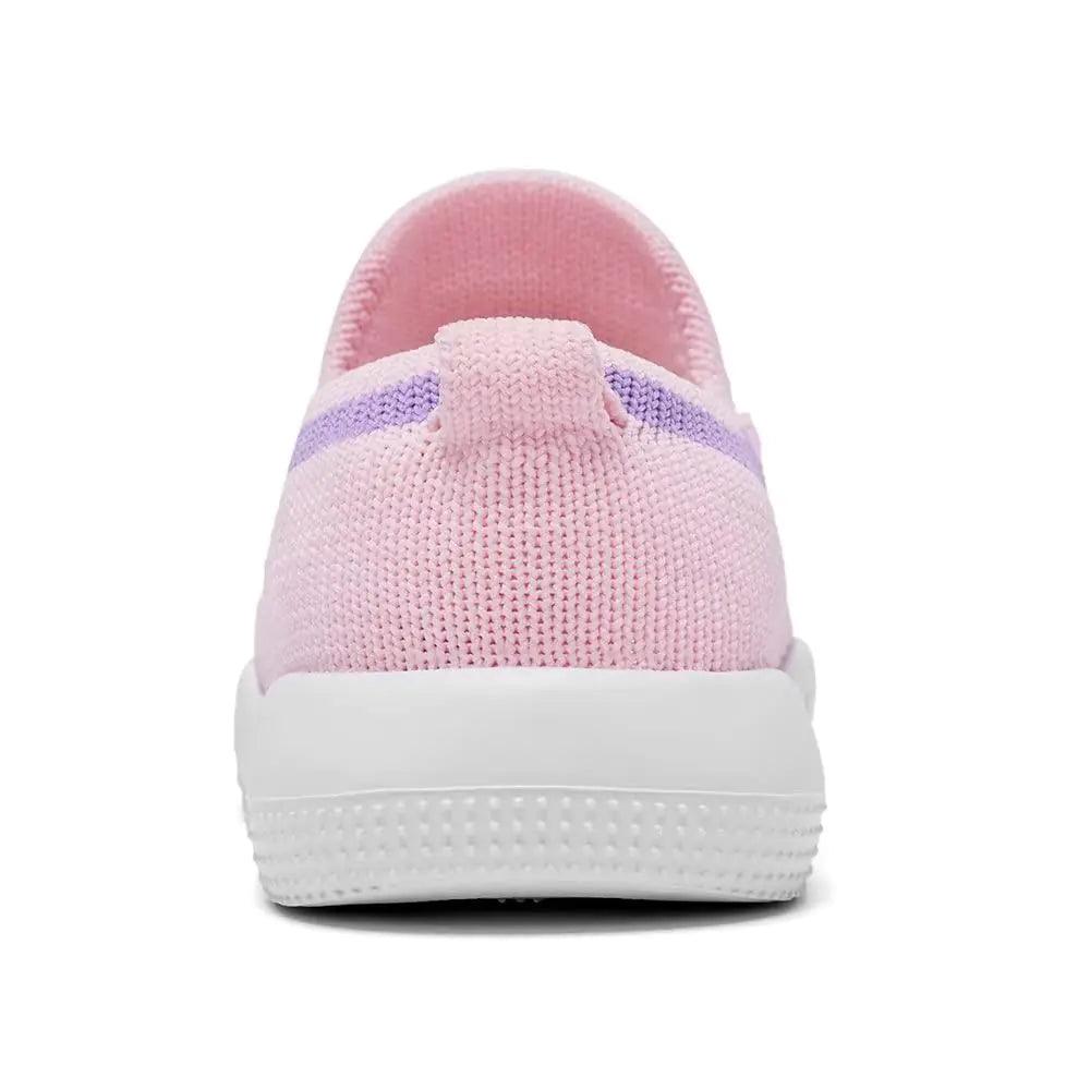 Eashi Baby Boy Girl Non-Skid Indoor Infant Walking Shoes Breathable Warm Elastic Sock Shoes with Memory Sole Protect Toes Outdoor Sneakers 9-12 Months Infant Pink - Evallys.com # #