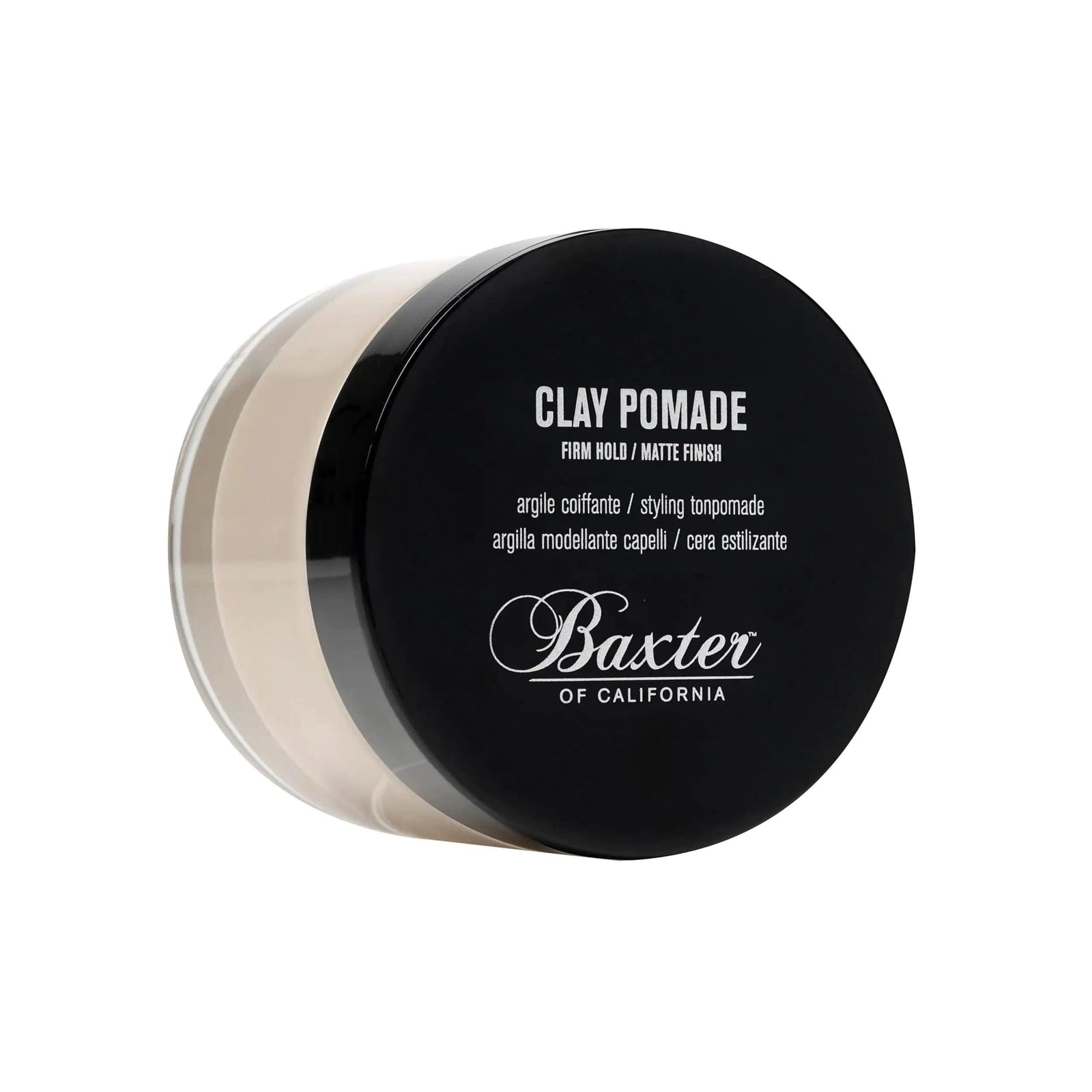 Baxter of California Clay Pomade Firm Hold / Matte Finish Hair Pomade for Men and Women, Perfect for Texturizing Straight or Wavy Hair - 2 Ounces - Evallys.com # #