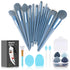 Koccido Makeup Brushes 22 Pcs Makeup Kit,Foundation Brush Eyeshadow Brush Make up Brushes Set (Blue, 22 Piece Set) Sky-blue - Evallys.com # #