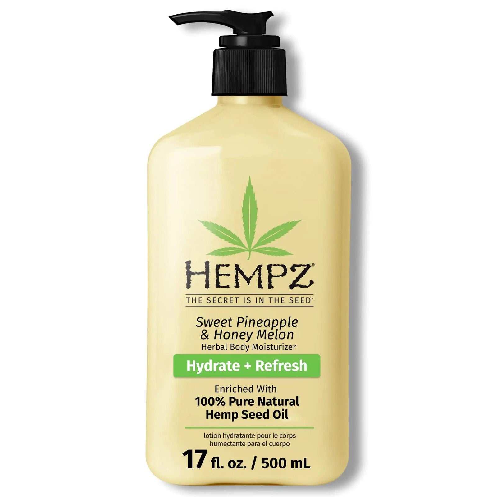 HEMPZ Body Lotion - Sweet Pineapple and Honey Melon - Daily Moisturizing Cream - 17oz - Evallys.com # #