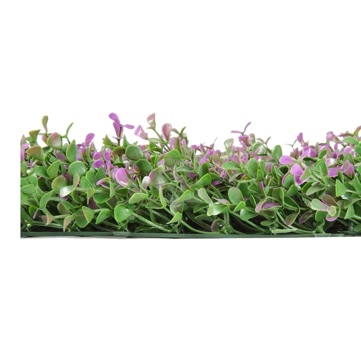 Artificial Purple Lavender Foliage Wall Panels 33 SQ FT UV Resistant - Evallys.com # #