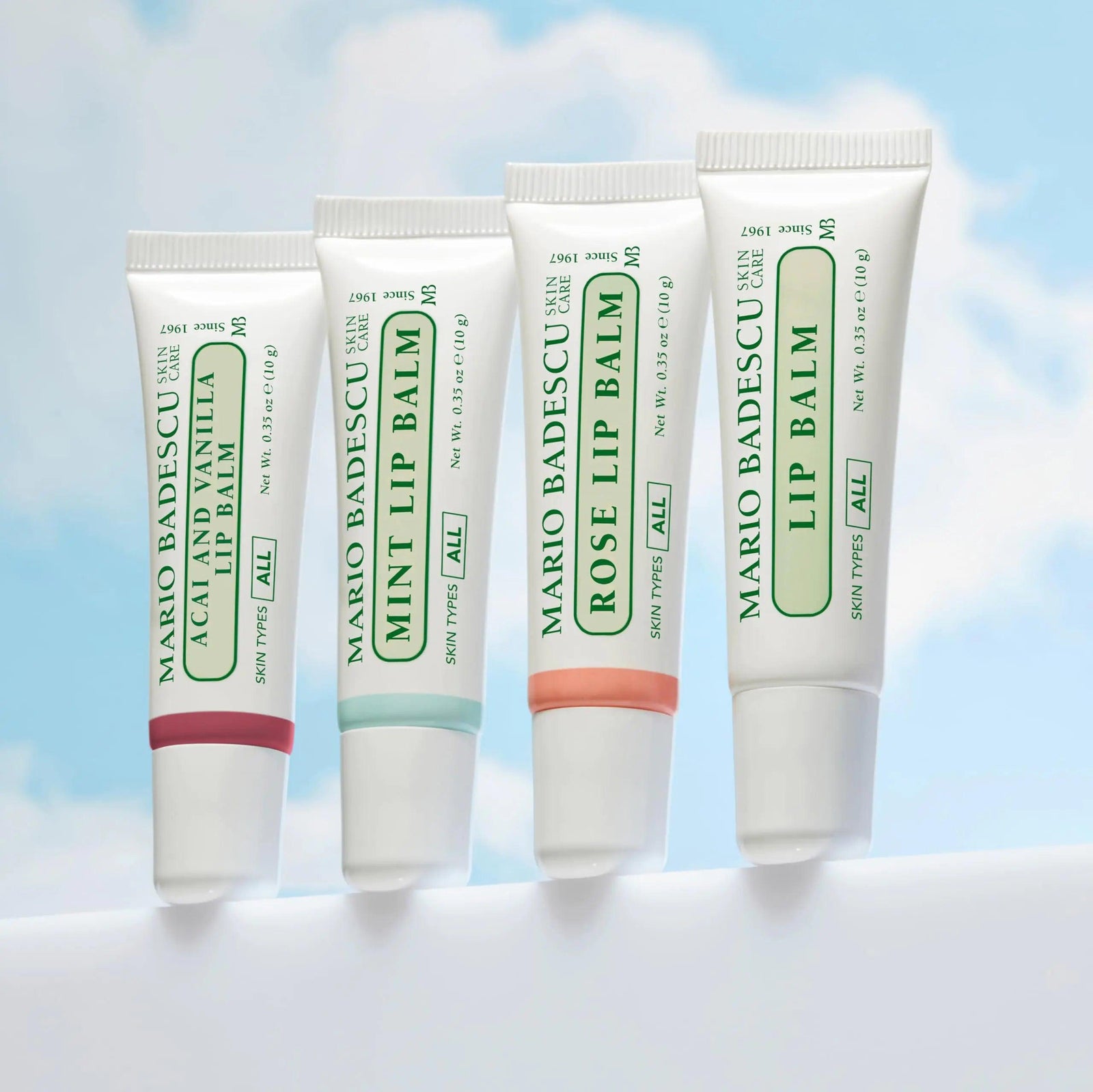 Mario Badescu Moisturizing Lip Balm for Dry Cracked Lips, Infused with Coconut Oil and Shea Butter, Ultra-Nourishing Lip Care Moisturizer for Soft, Smooth and Supple Lips Acai and Vanilla - Evallys.com # #