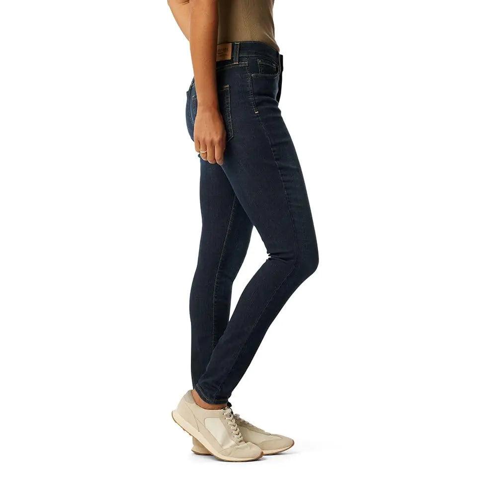 Signature by Levi Strauss & Co. Gold Women's Totally Shaping High Rise Skinny Jeans (Standard and Plus) 6 Long Sea and Sky - Evallys.com # #