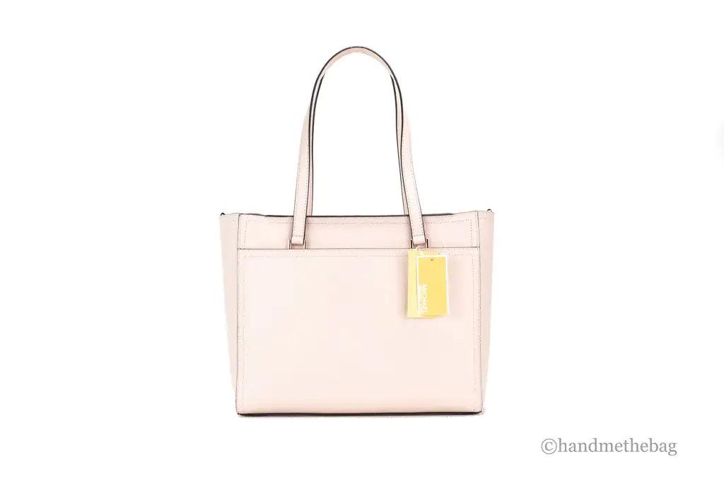 Michael Kors Maisie Large Powder Blush Leather 3-in-1 Crossbody Tote - Evallys.com # #