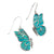 925 Sterling Silver Butterfly Dangle Earrings - Evallys.com # #