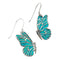 925 Sterling Silver Butterfly Dangle Earrings - Evallys.com # #