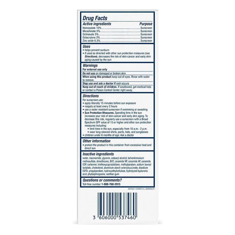 CeraVe AM Facial Moisturizing Lotion with SPF 30 | Oil-Free Face Moisturizer with SPF | Formulated with Hyaluronic Acid, Niacinamide & Ceramides | Non-Comedogenic | Broad Spectrum Sunscreen | 3 Ounce 3 Fl Oz (Pack of 1) - Evallys.com # #