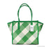 Kate Spade Ella Gingham Oversized Straw Shoulder Tote - Evallys.com # #