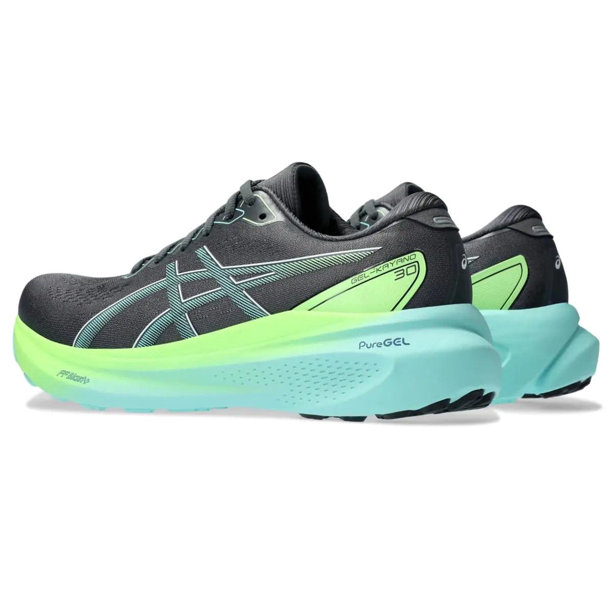 ASICS Men's Gel-Kayano 30 Running Shoes 11.5 Carrier Grey/Illuminate Mint - Evallys.com # #