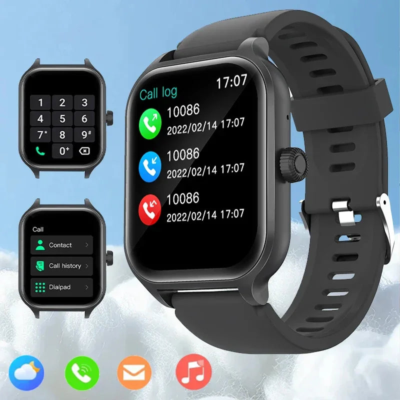 LOMAXFR Smart Watch

Smart Watch with Bluetooth Calling

Fitness Tracker Smart Watch

Heart Rate Monitor Watch

Blood Oxygen Smartwatch

iPhone Android Compatible Smartwatch

Sleep Tracker Wearable

Square Screen Fitness Watch