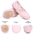 Stelle Ballet Shoes for Girls Toddler Ballet Slippers Soft Leather Boys Dance Shoes for Toddler/Little Kid/Big Kid 9 Toddler Pink - Evallys.com # #