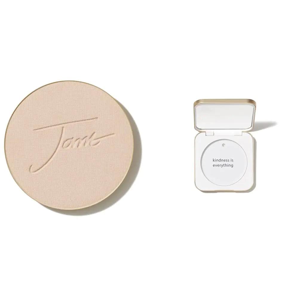 jane iredale PurePressed Base Mineral Foundation Refill or Refillable Compact Set| Semi Matte Pressed Powder with SPF | Talc Free, Vegan, Cruelty-Free Natural - Evallys.com # #