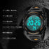 L LAVAREDO Mens Digital Watch Sports Military Watches Waterproof Outdoor Chronograph Wrist Watches for Men with LED Back Ligh/Alarm/Date 04-gold - Evallys.com # #