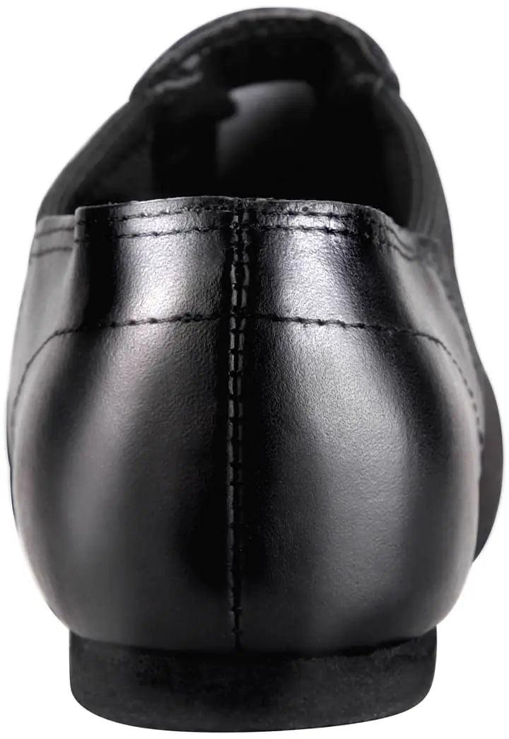 Linodes Leather Jazz Shoe Slip On for Girls and Boys (Toddler/Little Kid/Big Kid) 13 Little Kid Black - Evallys.com # #