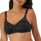 Bali Women's Double Support Wireless Bra,Comfortsoft Full Coverage Wirefree Bra,Df3820 42DD Black - Evallys.com # #