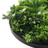 Artificial Green Wall Disc 30" Black Frame UV Resistant - Evallys.com # #