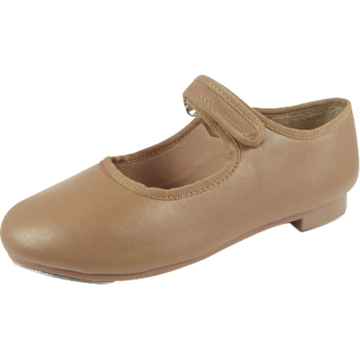 Dance Class Unisex-Child Molly Jane Tap Shoe Mary Flat Caramel 11 Little Kid - Evallys.com # #