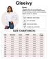 Women's Button Down Shirts Classic Fit Dress Shirt Work Business Casual Long Sleeve Blouse Tops Large White - Evallys.com # #