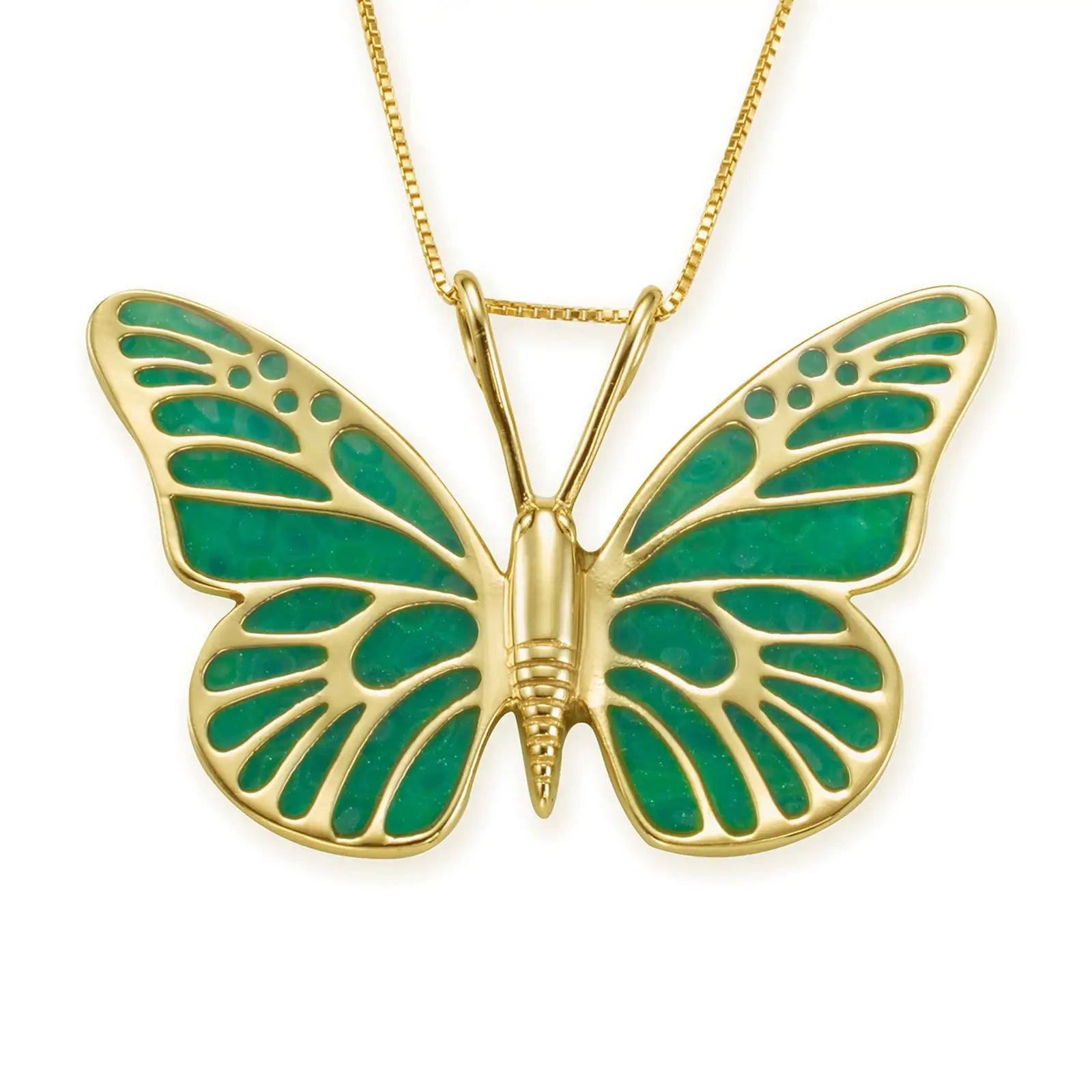 Handcrafted Butterfly Necklace - Evallys.com # #