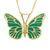 Handcrafted Butterfly Necklace - Evallys.com # #