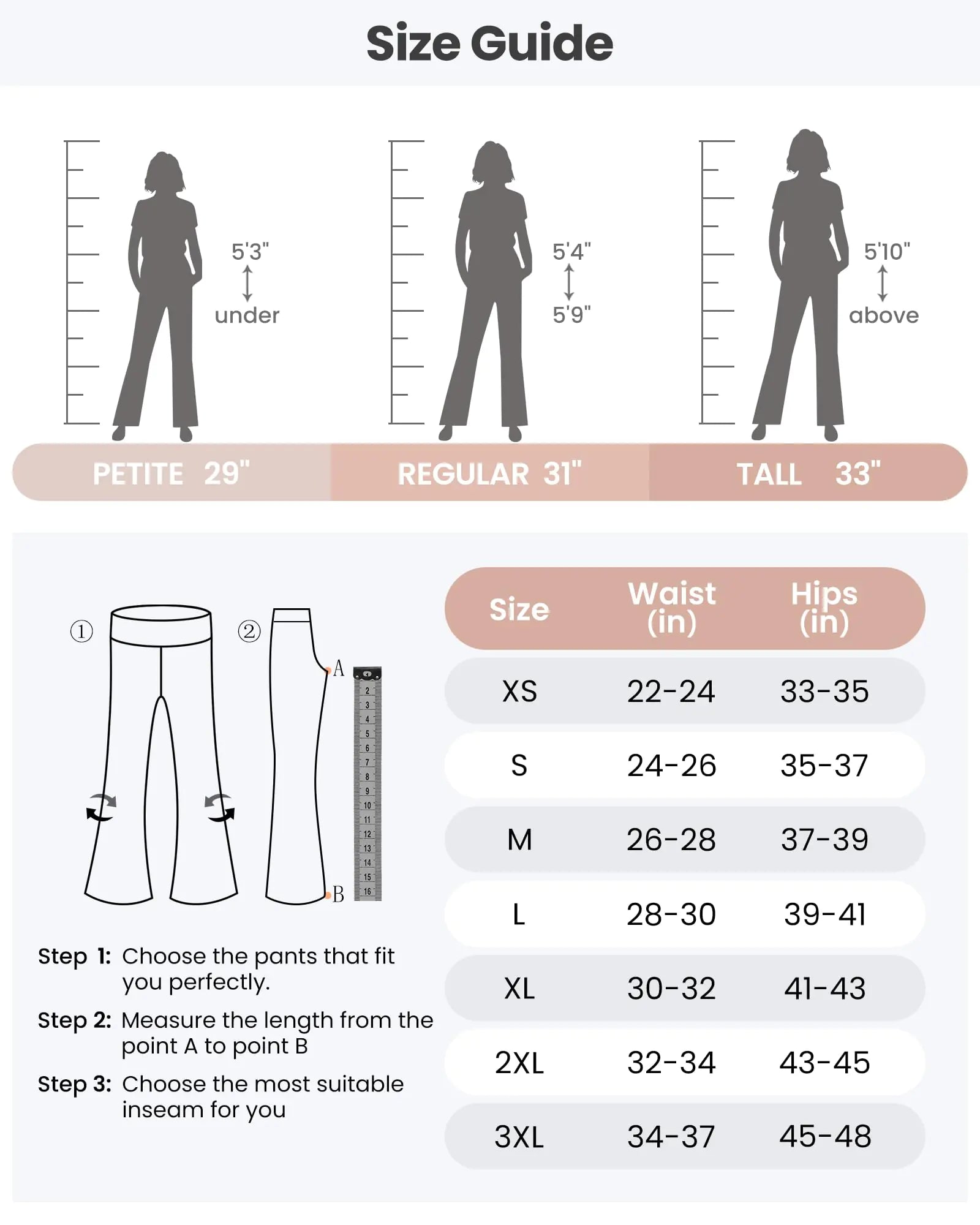 G4Free Wide Leg Pants for Women Loose Yoga Pants with Pockets Petite/Regular/Tall Stretch Casual Lounge Pants 29