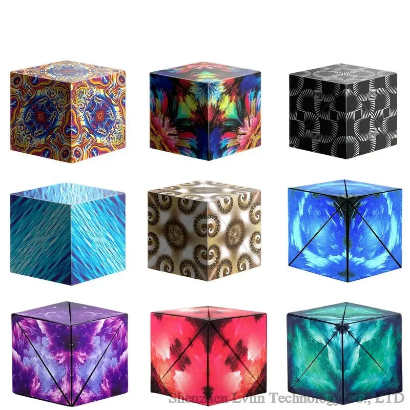 Magnetic Puzzle Fidget Cube