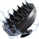 Shampoo Brush Hair Scalp Scrubber Head Massager for Stress Relax Hair Growth, Shower Hair Brush for Women Men Kids, Black - Evallys.com