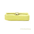 Marc Jacobs The Mini Shoulder Bag Yellow Embossed Crossbody - Evallys.com # #